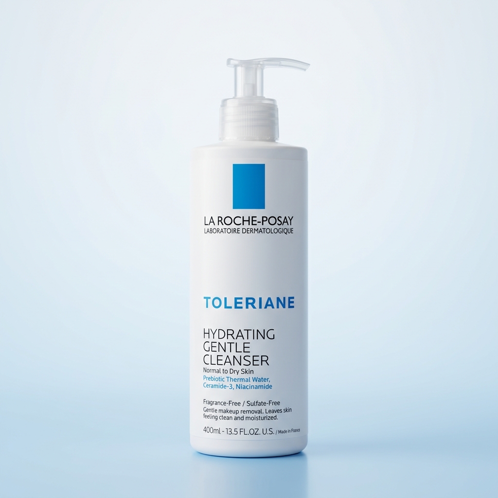 La Roche-Posay Toleriane Cleanser — Best Gentle Face Wash for Sensitive & Reactive Skin